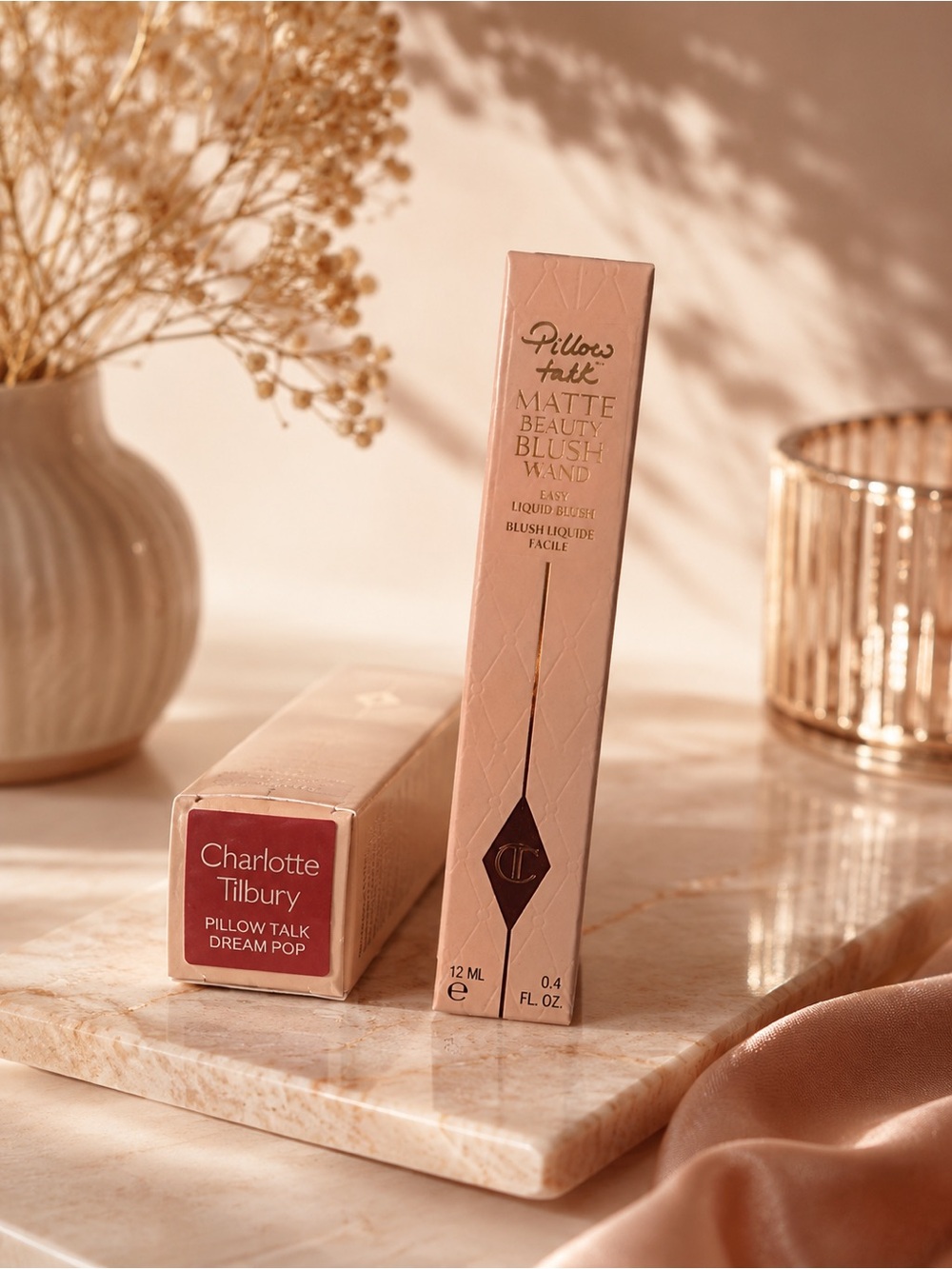 Charlotte Tilbury Pillow Talk Dream Pop Matte Beauty Blush Wand -
